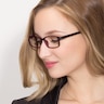 Broad Black PlasticEyeglass Frames for Women from EyeBuyDirect