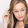 Drums Frosted White PlasticEyeglass Frames for Women from EyeBuyDirect