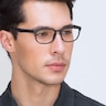 Drums Navy PlasticEyeglass Frames for Men from EyeBuyDirect
