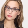 Drums Navy PlasticEyeglass Frames for Women from EyeBuyDirect