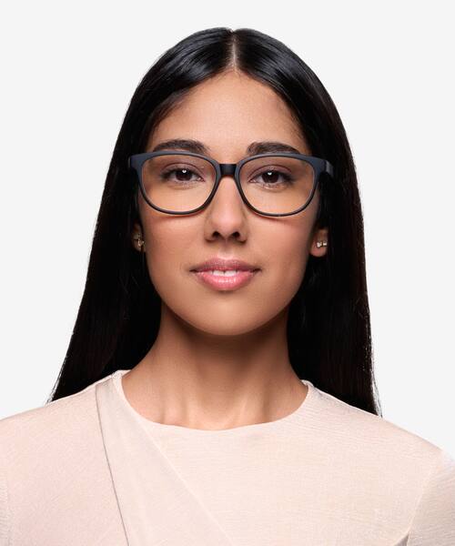 Matte Black Moody -  Plastique Lunettes de vue