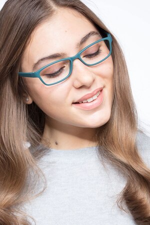 Matte Green Versus -  Lightweight Plastic Eyeglasses