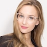 Bardot White AcetateEyeglass Frames for Women from EyeBuyDirect