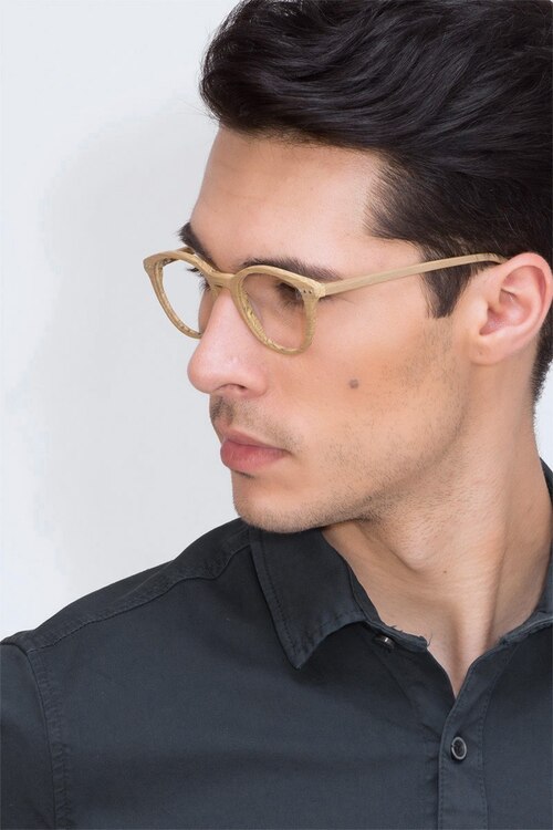 Runaway YellowEyeglass Frames for Men from EyeBuyDirect