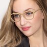 Runaway YellowEyeglass Frames for Women from EyeBuyDirect