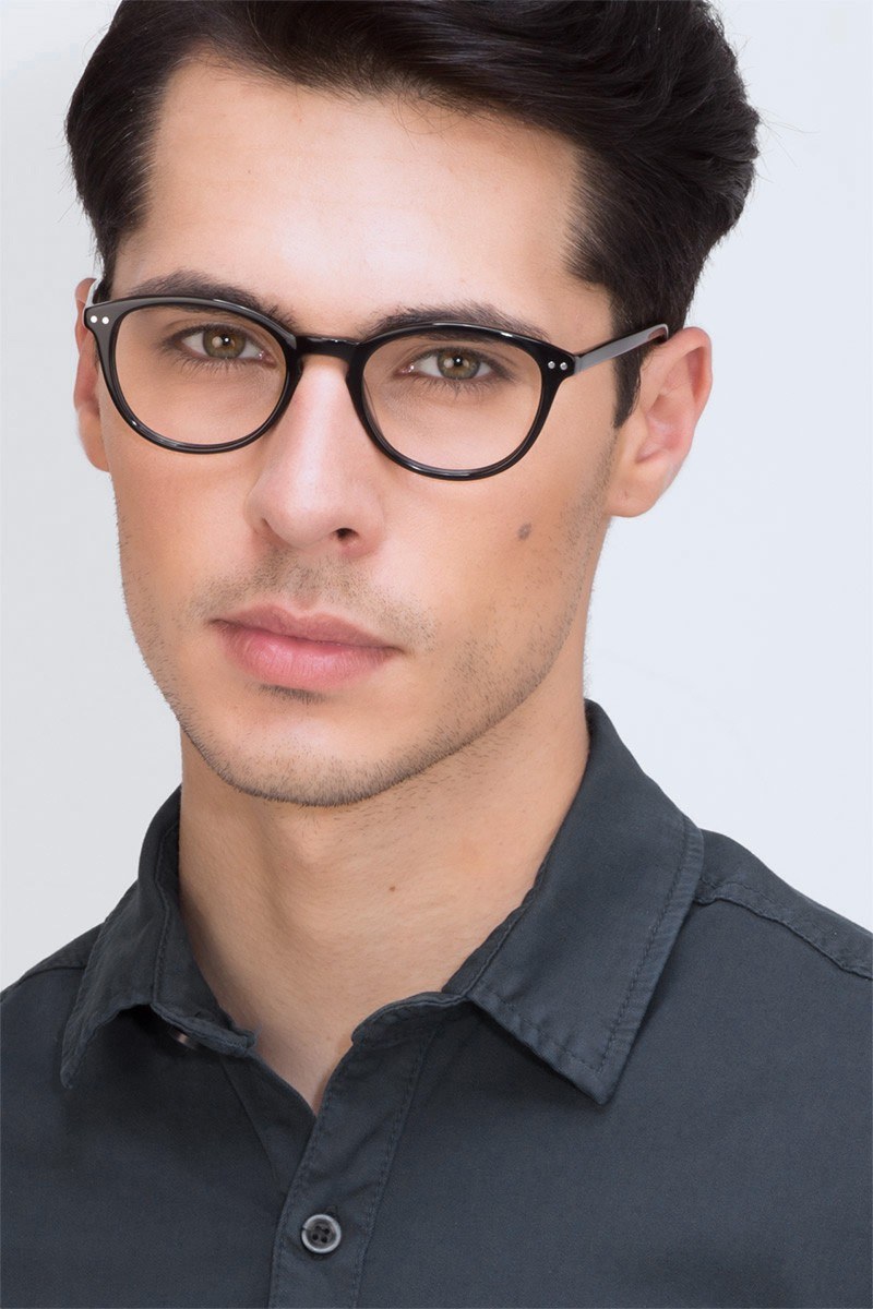 Runaway Round Black Full Rim Eyeglasses | Eyebuydirect