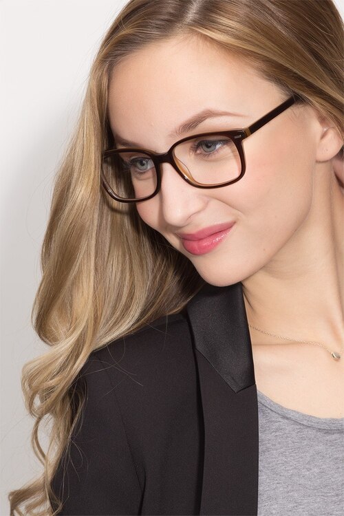 Sway Brown AcetateEyeglass Frames for Women from EyeBuyDirect