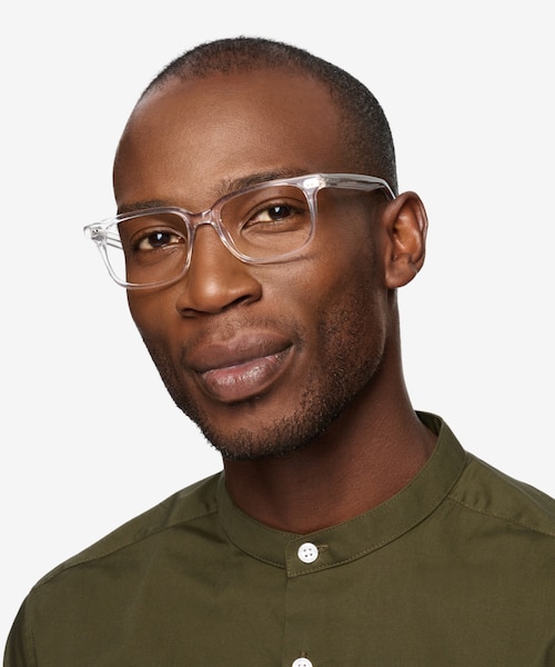 Pacific Clear AcetateEyeglass Frames for Men from EyeBuyDirect
