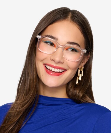 Clear Pacific -  Geek Acetate Eyeglasses