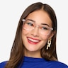 Pacific Clear AcetateEyeglass Frames for Women from EyeBuyDirect