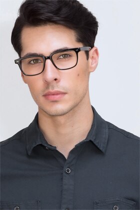 Black Pacific - Geek Acetate Eyeglasses