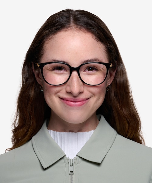 Jasmine Black AcetateEyeglass Frames for Women from EyeBuyDirect