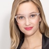 Primrose Blanche AcétateMontures de lunettes de vue pour Femmes d'EyeBuyDirect