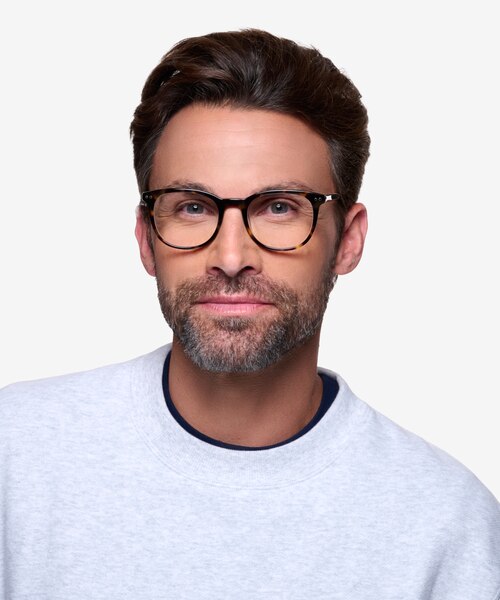Demain Dark Tortoise AcetateEyeglass Frames for Men from EyeBuyDirect