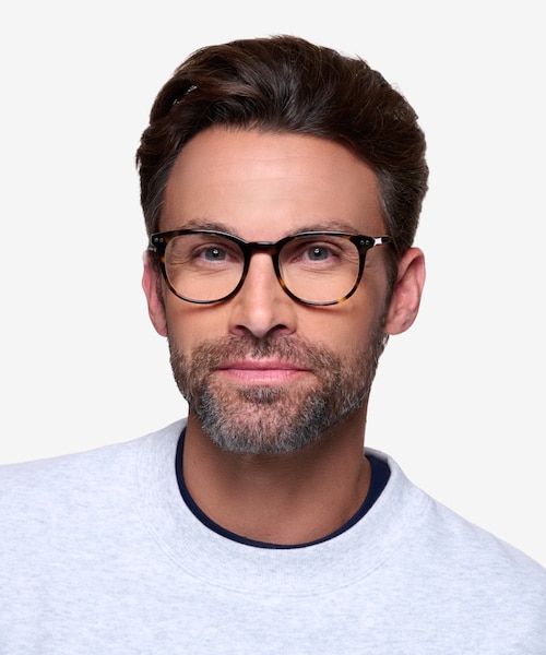 Demain Dark Tortoise AcetateEyeglass Frames for Men from EyeBuyDirect