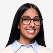 Demain Dark Tortoise AcetateEyeglass Frames for Women from EyeBuyDirect