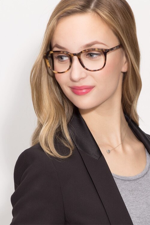Demain Tortoise AcetateEyeglass Frames for Women from EyeBuyDirect