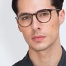 Neptune Brown AcetateEyeglass Frames for Men from EyeBuyDirect