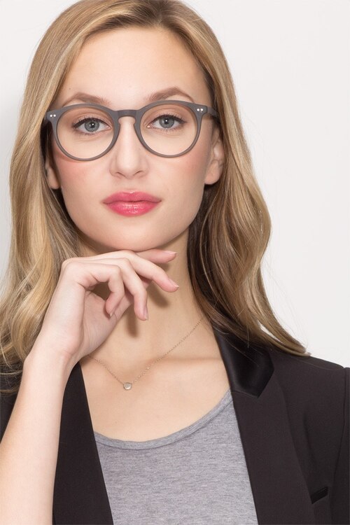 Neptune Matte Green AcetateEyeglass Frames for Women from EyeBuyDirect