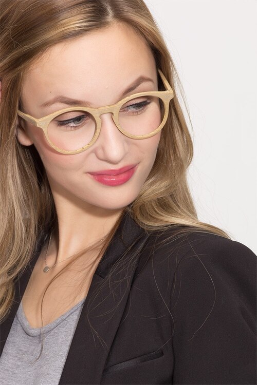 Neptune Yellow AcetateEyeglass Frames for Women from EyeBuyDirect