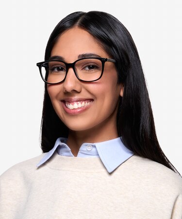 Black Seapoint -  Acetate Eyeglasses