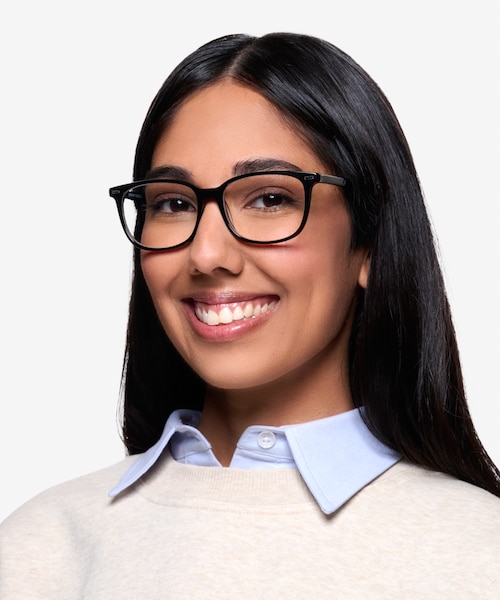 Seapoint Black AcetateEyeglass Frames for Women from EyeBuyDirect