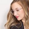 Damien Matte Clear AcétateMontures de lunettes de vue pour Femmes d'EyeBuyDirect