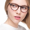 The Loop Tortoise AcetateEyeglass Frames for Women from EyeBuyDirect
