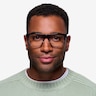 Pioneer Gray AcetateEyeglass Frames for Men from EyeBuyDirect