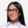 Decadence Écailles Acetate-metalMontures de lunettes de vue pour Femmes d'EyeBuyDirect