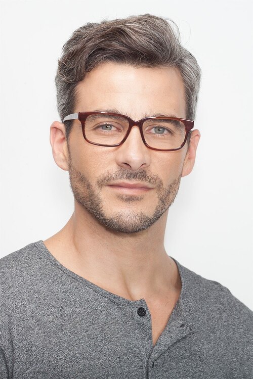 Edit Brown AcetateEyeglass Frames for Men from EyeBuyDirect