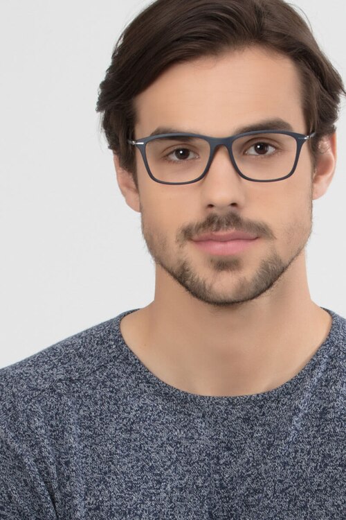 Thursday Bleu marine PlastiqueMontures de lunettes de vue pour Hommes d'EyeBuyDirect