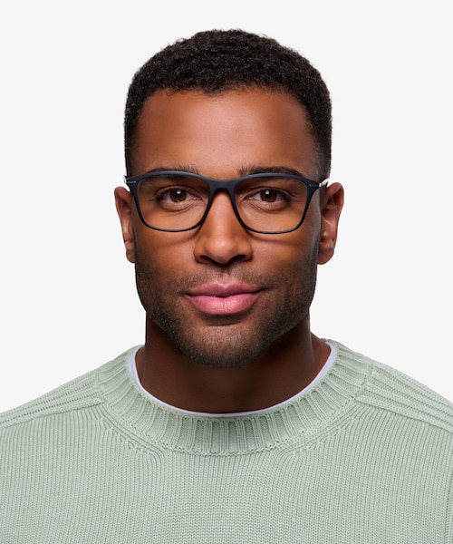 Thursday Black PlasticEyeglass Frames for Men from EyeBuyDirect