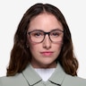 Thursday Black PlasticEyeglass Frames for Women from EyeBuyDirect