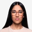 Palette Matte Leopard PlasticEyeglass Frames for Women from EyeBuyDirect