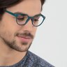 Palette Matte Green PlasticEyeglass Frames for Men from EyeBuyDirect
