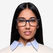 Persian Matte Navy PlasticEyeglass Frames for Women from EyeBuyDirect