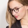 Little Bit Matte Purple PlasticEyeglass Frames for Women from EyeBuyDirect