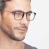 Little Bit Matte Black PlasticEyeglass Frames for Men from EyeBuyDirect