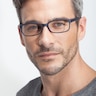 Beads Matte Navy PlasticEyeglass Frames for Men from EyeBuyDirect
