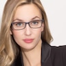 Beads Matte Navy PlasticEyeglass Frames for Women from EyeBuyDirect