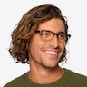 Firefly Brown PlasticEyeglass Frames for Men from EyeBuyDirect