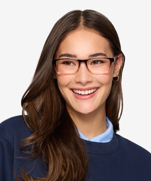 Firefly Brown PlasticEyeglass Frames for Women from EyeBuyDirect