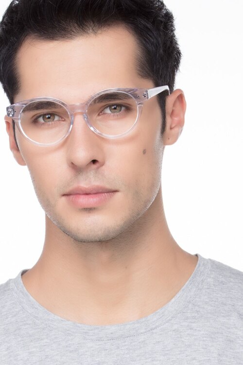 Glarus Clear AcetateEyeglass Frames for Men from EyeBuyDirect