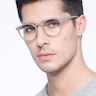 Peninsula Vert Mat PlastiqueMontures de lunettes de vue pour Hommes d'EyeBuyDirect