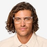 Uptown Clear PlasticEyeglass Frames for Men from EyeBuyDirect