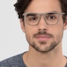 Central Light Brown PlasticEyeglass Frames for Men from EyeBuyDirect