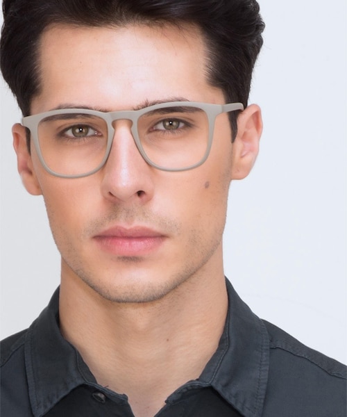 Central Matte Green PlasticEyeglass Frames for Men from EyeBuyDirect
