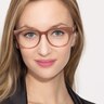 Grace Brown PlasticEyeglass Frames for Women from EyeBuyDirect