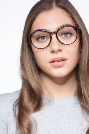 Floral Delaware -  Lightweight Plastic Eyeglasses